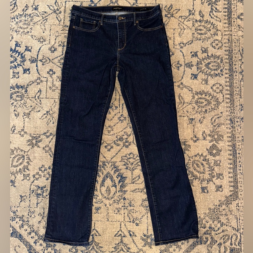 Banana Republic Dark Blue Straight Leg Jeans